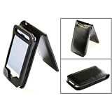 Leather Flip-Top Case with Secure Magnetic Flap for Apple iPhone 3G/3GS. !!BLACK!!