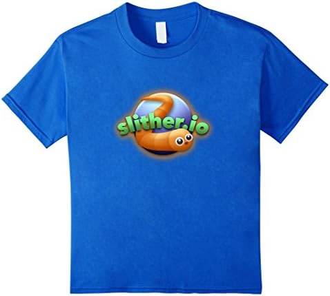 Kids Slither.io Fan Tee Shirts for man woman youth in 5 colors 10 Royal Blue