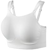Moving Comfort Women's Calypso Sports Bra,White,XL (38CD-40C)