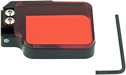 Tokyo Subway Sixxy Light Motion Night Under Sea Filter for GoPro Hero 3 Camera - Red