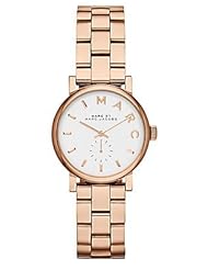 Marc by Marc Jacobs MBM3248 Baker Mini Rose Tone Watch