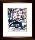 Isaac Bruce Autographed/Hand Signed St. Louis Rams 8x10 Photo Custom Framed- PSA Hologram