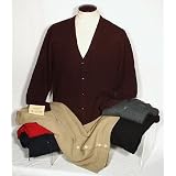 Men's Solid Links Cardigan Sweater at SOUTH BAY SPORTSWEAR