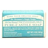 Dr. Bronner - Organic Unscented Baby-Mild Soap, 5 oz bar