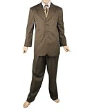 Retro Texture Stripe 2-Piece Suit (Sizes 8 - 20)