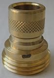 Nelson Brass Quick Connector, Male 2-Piece