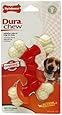 Nylabone Dura Chew Wolf Bacon Flavored Double Bone Dog Chew Toy