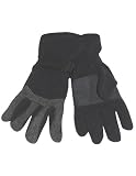 Winter Warm-Up - Boys Fleece Gloves, Navy, Charcoal
