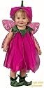 Infant Adorable Tulip Fairy Costume with Wings, Booties and Headpiece