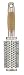 Conair Titanium Tourmaline Cork Round Nylon Brush, Large