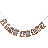 Tinksky HEART Paper Garland Bunting Banner Rustic Christening Baby Shower Garland Decoration Birthday Party Favors