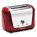 Morphy Richards Accents 44266 2 Slice Toaster, Red