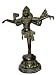 Nataraja Shiva Performs the Tandava Dance Oxidised Brass Sculpture