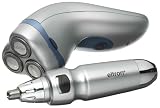 Eltron el-6020 Triple Head Rotary Shaver With Pop-Up Trimmer For Longer Hairs, Beards & Moustaches