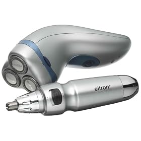 Eltron el-6020 Triple Head Rotary Shaver With Pop-Up Trimmer For Longer Hairs, Beards & Moustaches