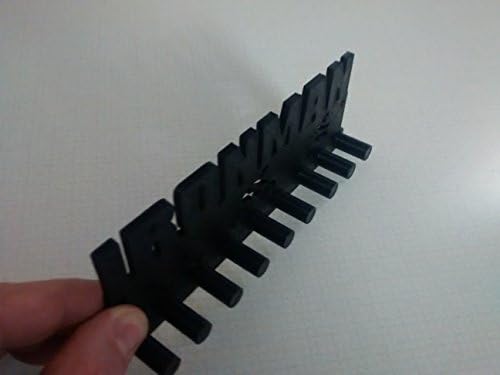 RMP Ironman Triathlon Sports Medal Rack Medal Hanger Medal Organizer Medal Display Black Color 6 Mm X 25 Mm Pegs