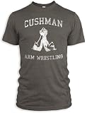 Vintage Distressed Cushman Arm Wrestling Tri-Blend T-Shirt