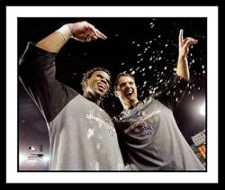 David Wright and Jose Reyes New York Mets MLB Framed 8x10 Photograph 2006 Division Champs