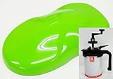 【関西ペイントPG80　ライムグリーン　1kg】　自動車用ウレタン塗料　２液 カンペ　黄緑