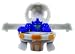 Bakugan B2 Bakupearl Single LOOSE Figure Grey Haos HAMMER GOREM - 530G [Toy]