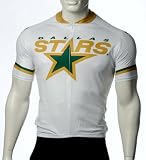 NHL Dallas Stars Women's Cycling Jersey, White, Small