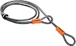 Kryptonite 720018210610 KryptoFlex 3/8 x 7' 1007 Double Loop Security Cable