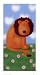 Martin Irish - Lion Size 5x10 Art Poster PRINT Martin Irish 5x9