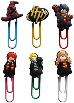 Abseco Harry Potter Bookmark Paperclip Page Maker 6 Pcs