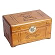 Large Carved Pirate Treasure Box