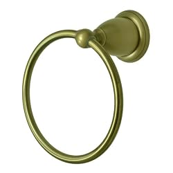 Kingston Brass BA1754AB Heritage Towel Ring, Antique Brass