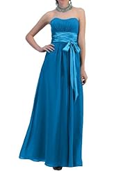 Sweetheart Charmeuse/Chiffon Evening Dress/Bridesmaid Dress/Party Dress 