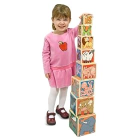 Melissa & Doug Wooden Animal Nesting Blocks