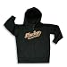 City College by Wes and Willy - Boys Hooded Zip Up Sweatshirt, Black
