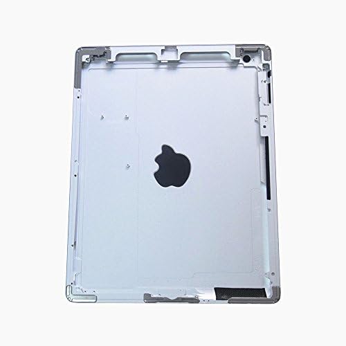 Joycase® Ipad 2 Generation 9.7 Case New Silver Metal Aluminum Back Cover Housing Middle Frame Bezel Chassis Replacement Part with Free Tools for Ipad 2 Wifi Version Model A1395