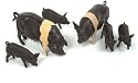 Britains 40965 - Saddleback Pigs