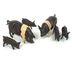 Britains 40965 - Saddleback Pigs