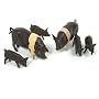 Britains 40965 - Saddleback Pigs