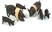 Toys : Britains 40965 - Saddleback Pigs