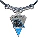Carolina Panthers Leather Cord Necklace