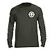 Divided We Fall Military Sniper Skull Long Sleeve T-Shirt X-Large Military Green