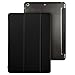 ESR Yippee Smart Case for The iPad Air, Smart Cover [Synthetic Leather] Translucent Frosted Back Magnetic Cover with Auto Sleep/Wake Function [Light Weight] for iPad 5 (Black)