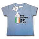 Dirty Fingers  Daddy feeds me on Irish Pride  Baby & Toddler T-shirt