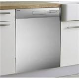 Cyber Monday Full Console Dishwasher with 6 Wash Programs 8Spray Wash System 8 Temperature Settings 