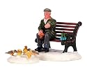 Feeding Pigeons Set of 2 - Lemax Christmas Collection
