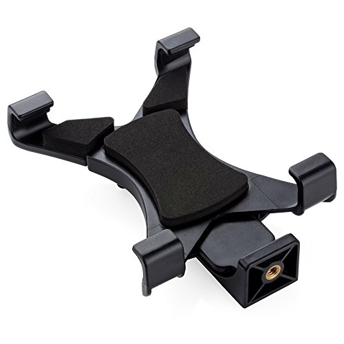 Vastar Universal iPad Tablet Tripod Mount Holder Adapter (12.5-20 cm Adjustable Width) for Apple iPad 2, 3, 4, iPad Mini 1st, 2, 3, - Samsung Galaxy Tab, Tab 2, Tab 3, Tab 4, Tab Pro, Tab S, Microsoft Surface, Google Nexus and more Tablets - Use on T