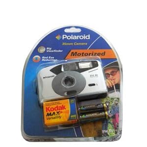 1 Polaroid Film Camera Kit 35mm 24 Exp 400 Film Incl