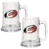 Carolina Hurricanes Set of 2 Beer Mugs