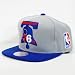 Mitchell & Ness NBA Grey 2-tone Xl Snapback- Philadelphia 76ers