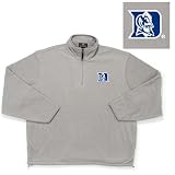 Duke Blue Devils NCAA Glacier Fleece Pullover Sweatshirt (Grey Heather)