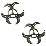 Celtic Biohazard - Stud Earrings